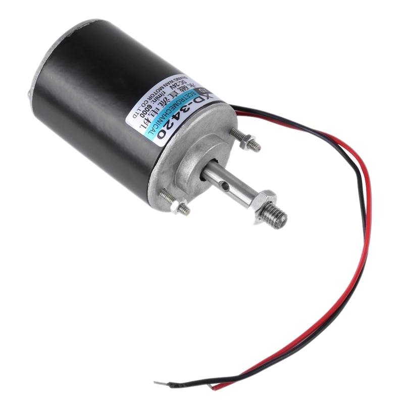 Xd-3420 30W High Speed Cw/Ccw Permanente Netto Dc Motor Voor Diy Generator(Dc 24V 6000rpm)