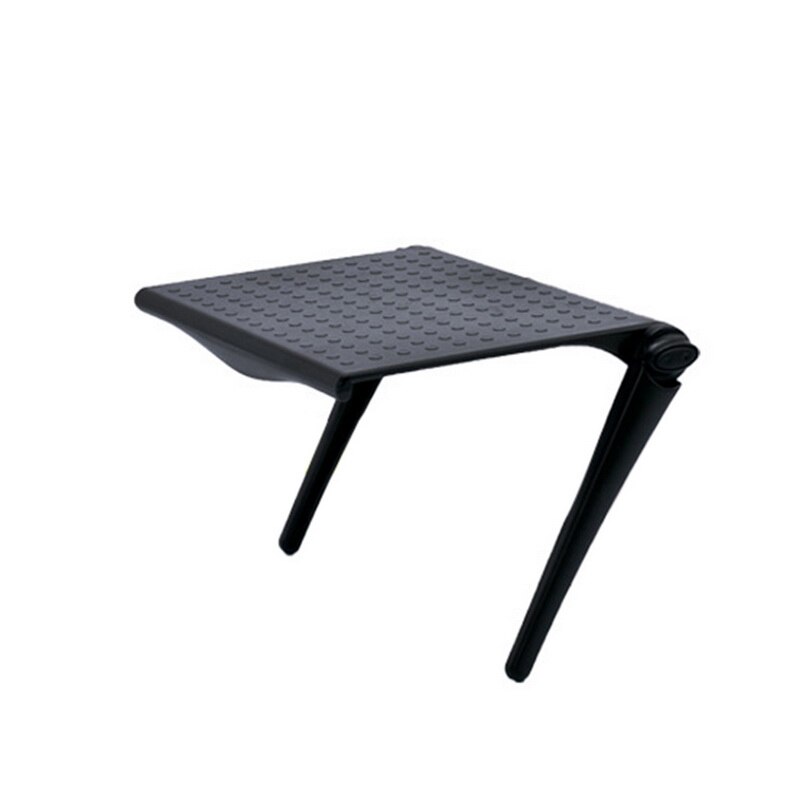 1pcs Adjustable Screen Display Shelf Computer Monitor Riser Desktop Stand TV Rack Storage Desk: Black 16.2x11.2cm