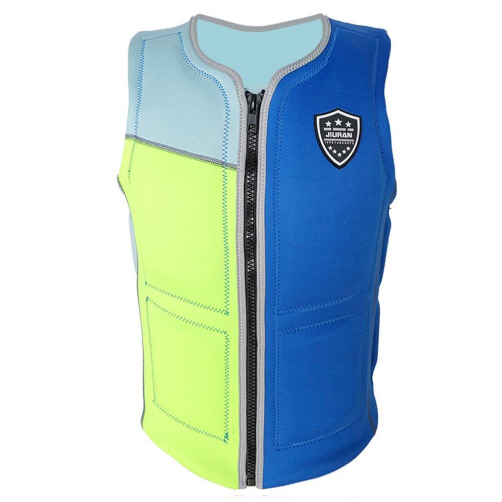 Kajak Erwachsene Schwimmweste Surf Weste Wakeboard Motorboats Floß Rettungs Boot Leben Jacke Jet Ski Wasser Sport Schwimmen Treiben Rettungs: Q20214 BU GR / XL