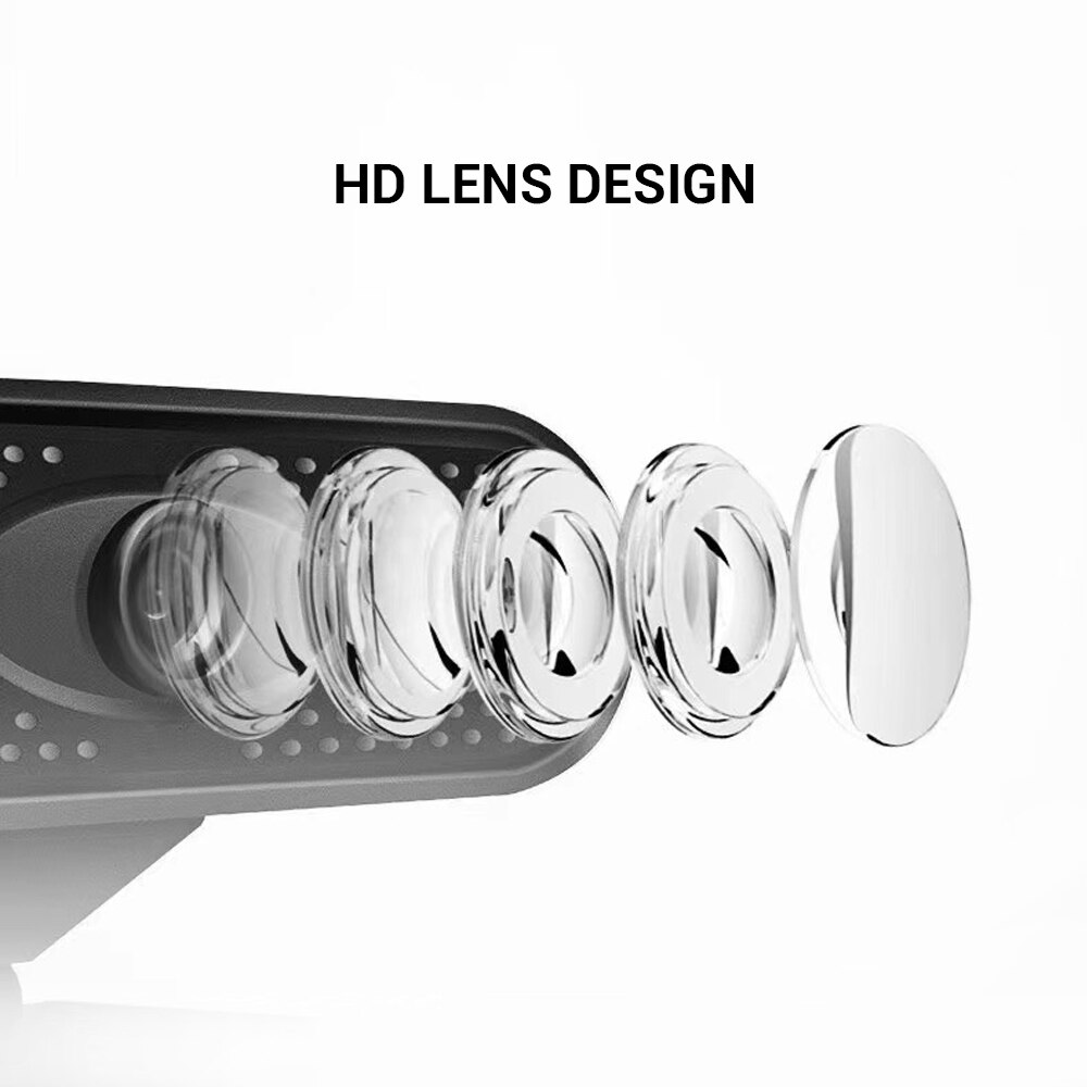 USB Web Camera 2MP Auto Focus Computer Camera Built-In Sound-absorbing Microphone Dynamic Resolution High-end Video Call Camera