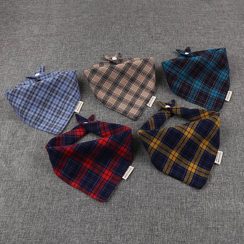 Leuke Slabbers Waterdichte Lange Mouwen Schort Kinderen Voeden Kiel Bib Katoen anti spuugt Plaid Slabbetje