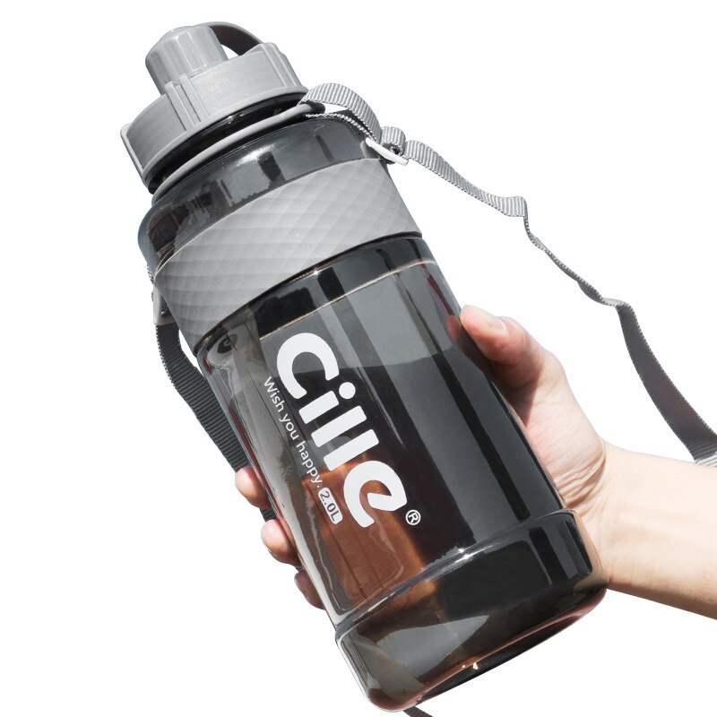 1000ml BPA Free Sport Drinking Water Bottle with Straw 1L 2L 3L Plastic Water Drinking Bottle for Water