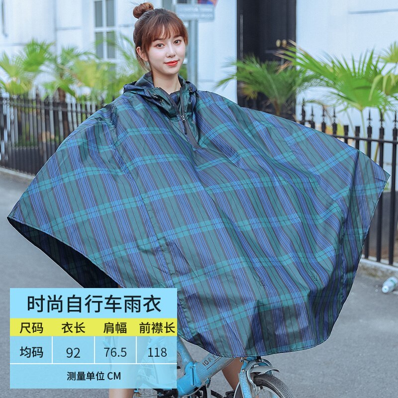 Erwachsene fahrrad regenmantel Poncho draussen fahrrad kleine elektrische Fahrrad reiten winddicht regen Kap