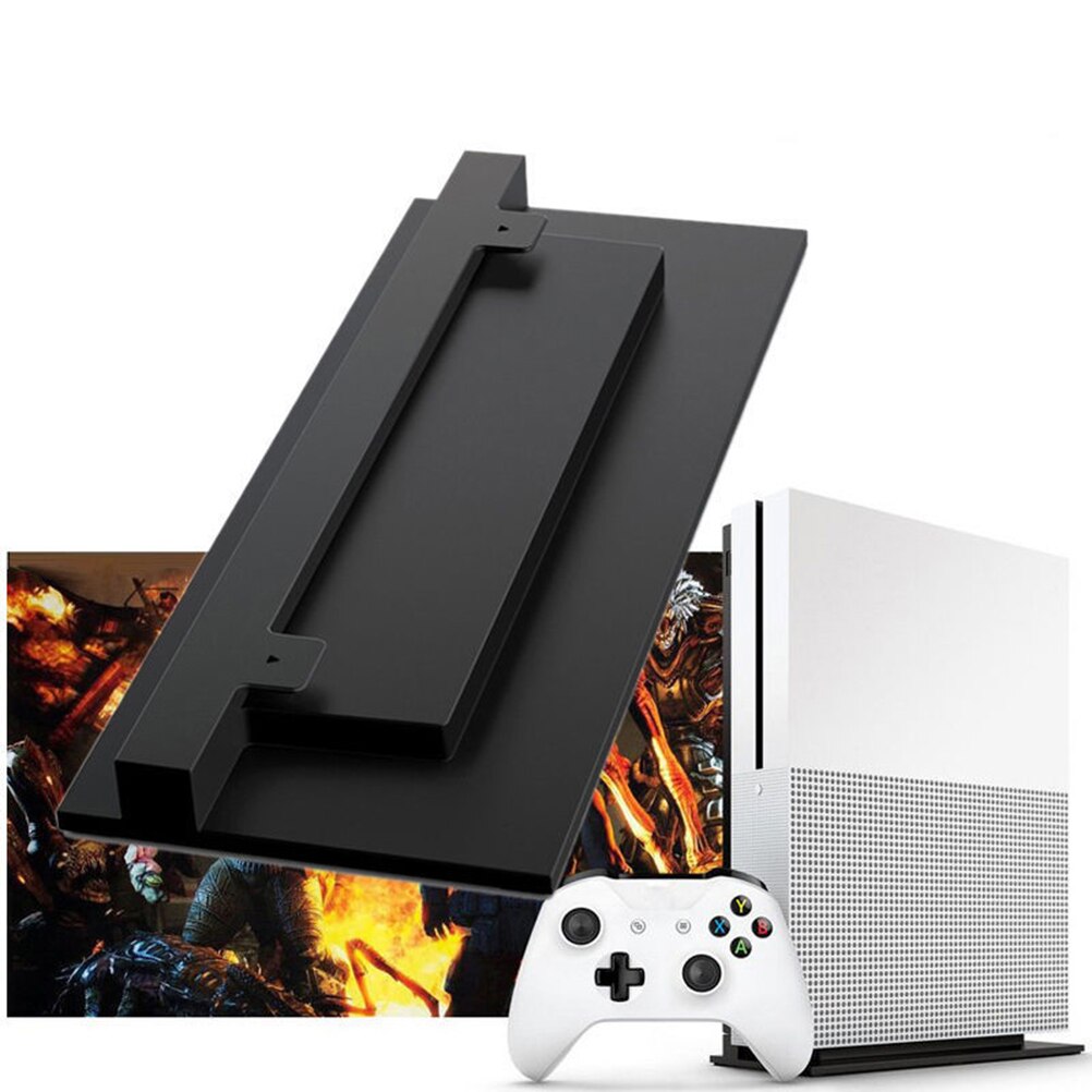 Soporte Vertical para consola de juegos, Base antideslizante, para XBOX ONE, Slim, Xbox One S, negro