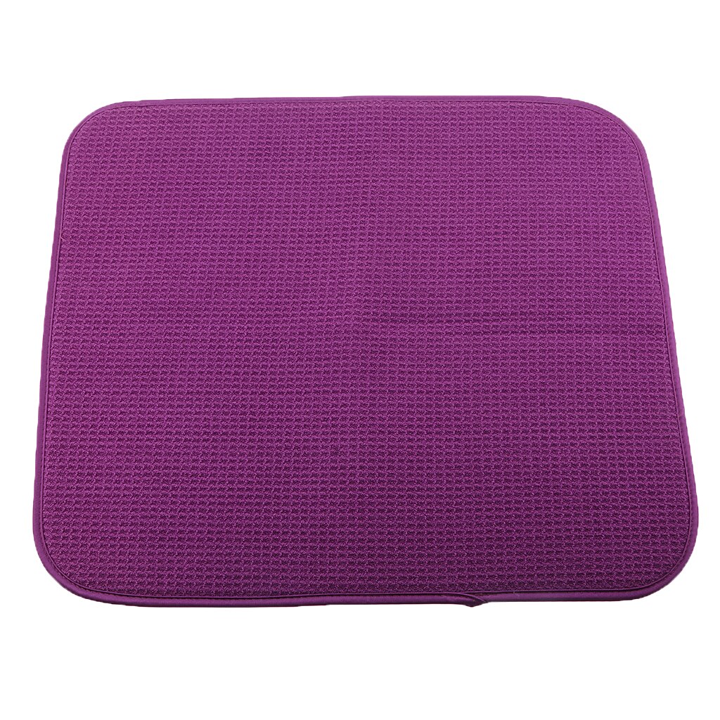 Microfiber Dish Drying Mats For Kitchen Drying Pads For Dishes Thick Absorbent Drainer Mat