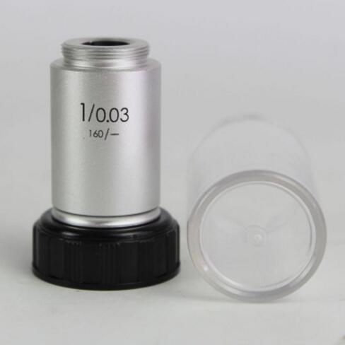 1X 2X Infinity 195 Lab Educational Biological Microscope Achromatic Objective Lens Optical Lens with Standard RMS Thread 20.2mm: 1X