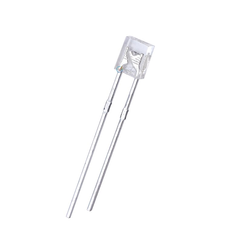 1000 Stks/zak Czinelight Fabriek Hoge Heldere 234 2pin Vierkante Vorm Ice Blue Led Diode Dip