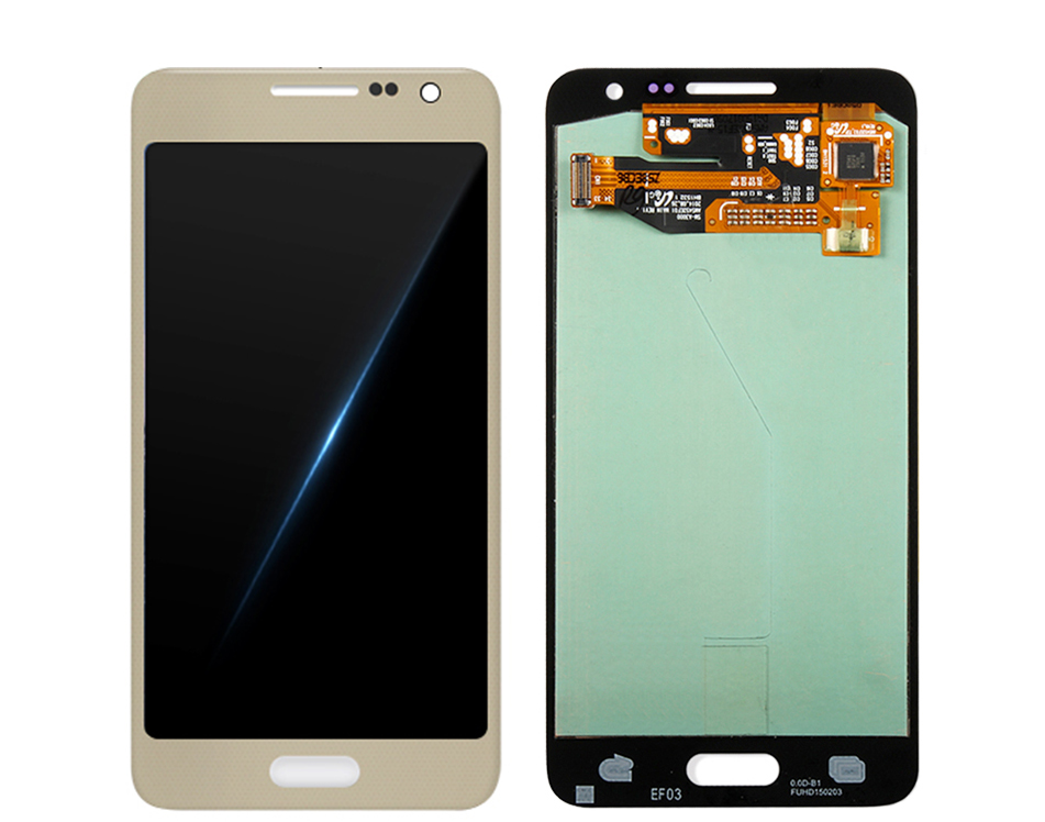 4.5 "Super Amoled Voor Samsung Galaxy A300 Lcd Touch Screen Digitizer A300F A300H Voor Samsung A300 Display A3 Lcd: Blauw