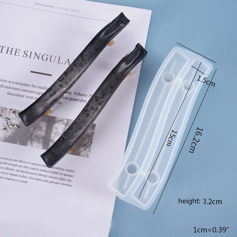 Kristallen epoxyhars mal, fruitschaal buighandvat, siliconen mal, doe-het-zelf knutselgereedschap voor het maken van sieraden