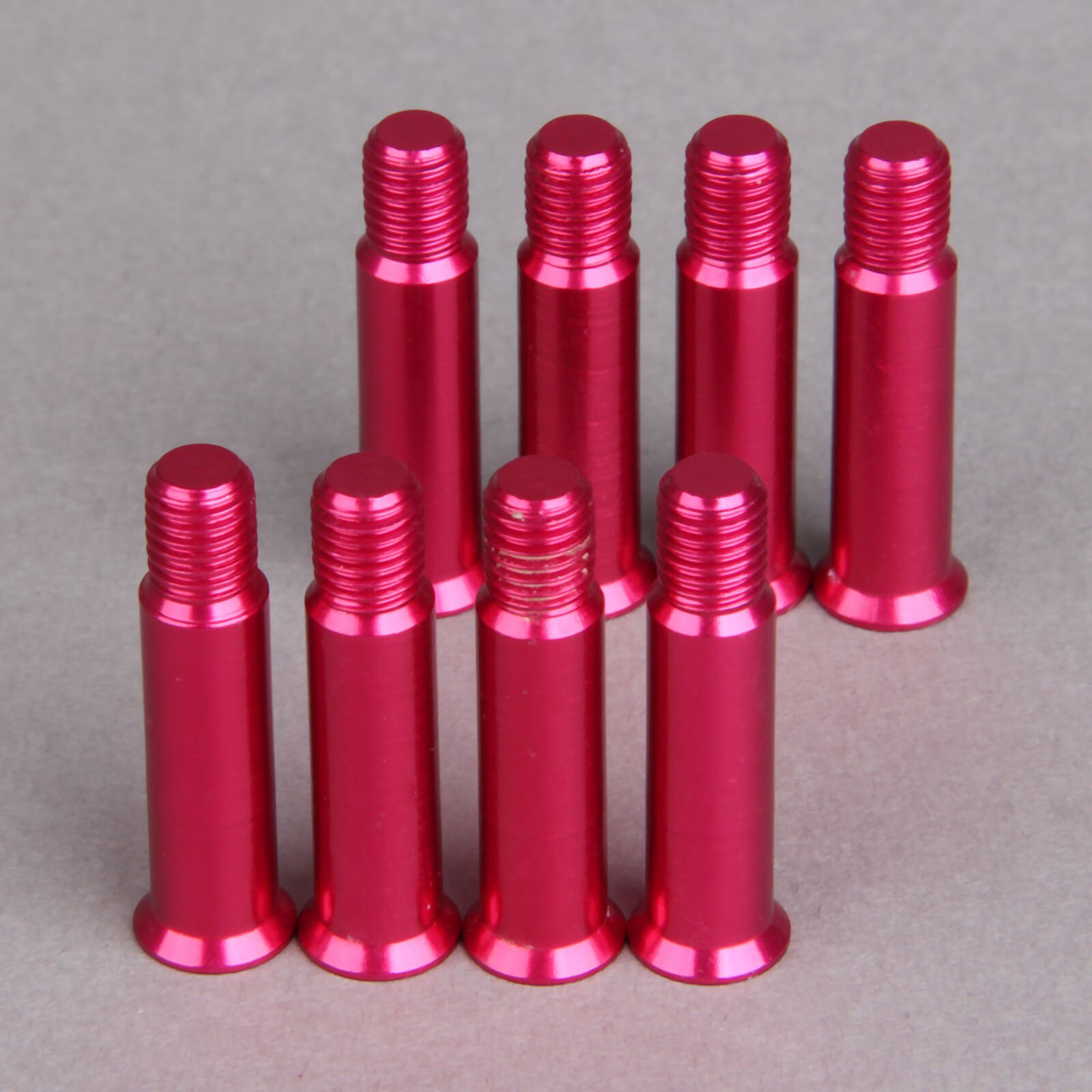 8Pcs Aluminium Rolschaatsen Onderdelen As Mannelijke En Vrouwelijke Schroeven Voor Kind Kid Of Volwassen Gratis Schaatsen Inline Skates 6 Kleuren 8*34Mm: b