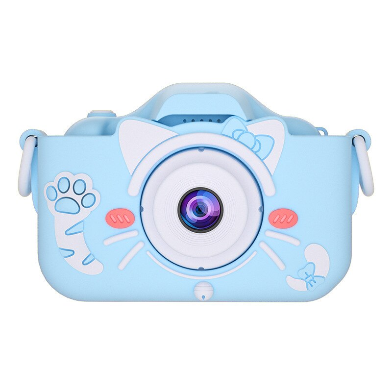 Appareil Photo jouet mignon pour enfants, d'anniversaire pour filles et garçons, appareil Photo numérique Portable à double objectif HD, Mini appareil Photo pour enfants