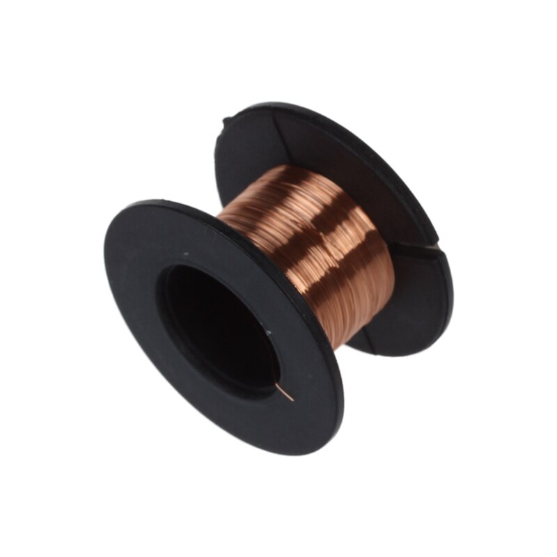 5M 0.1Mm Koper Solderen Soldeer Geëmailleerde Reel Wire Roll Aansluiten