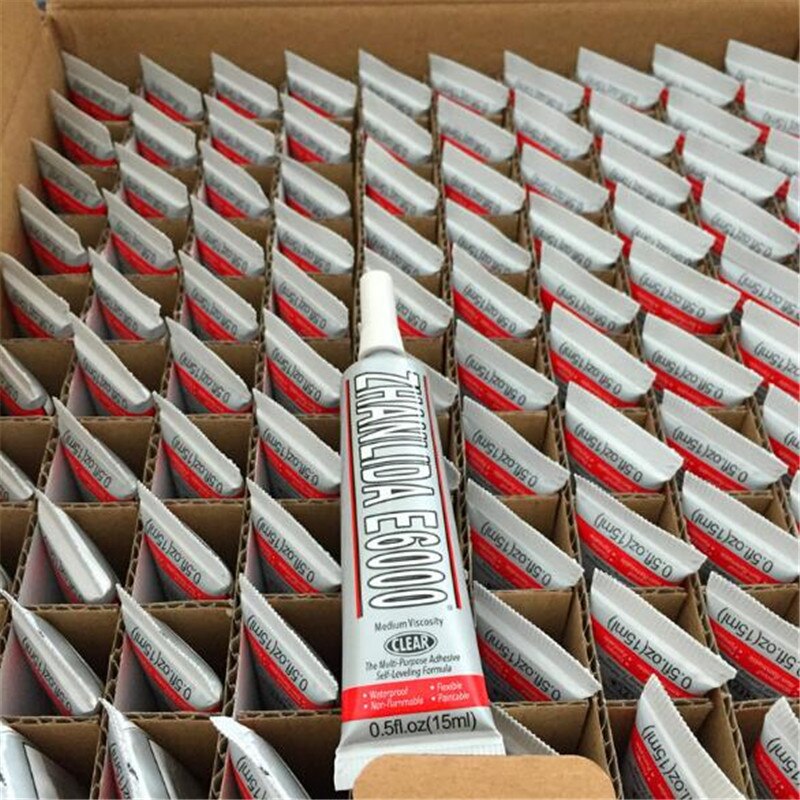 Colla per strass T8000 B7000 E6000 110ml strass di cristallo del mestiere di DIY strumento Aghi Epossidica adesivo forte hotfix per monili