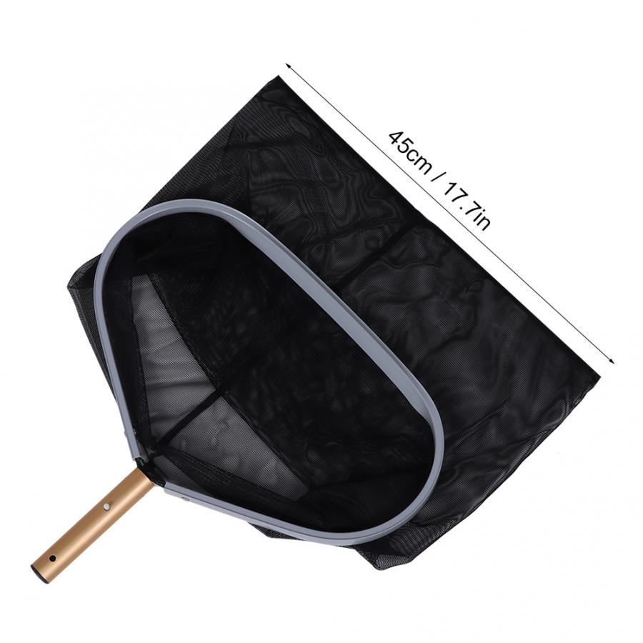 Swimming Hard Leaf Skimmer NetS Swimming Pool Salvage Net Mesh Rake Tool Removing Leaves Cleaner Swimming Pool Skimmer Raker