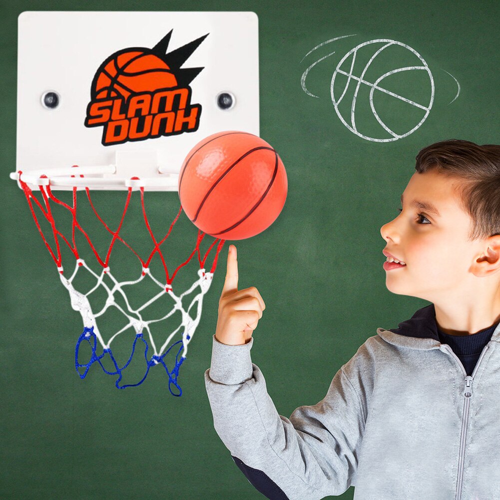 Koripallosarja lautalaatikkosetti sisä-mini koripallopallopeli backboard vanne lapsille ulkoiluun urheilukoristeet