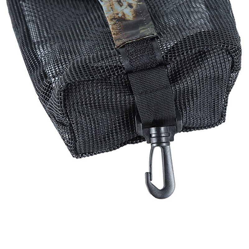 NEUE-Unterwasser Gewicht Tauchen Gittergewebe Beutel Tauchen Lagerung Netz Tasche mit Clip Tauchen Lagerung Tasche