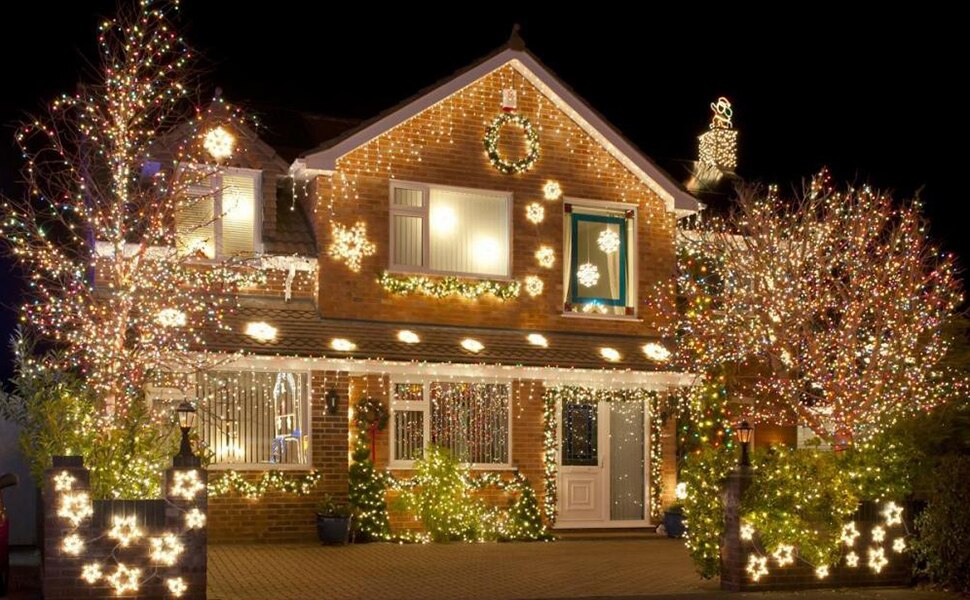 1.8/2.7m kunstig jul pejs krans krans fyrretræ ornament juletræ diy år pejs navidad dekor