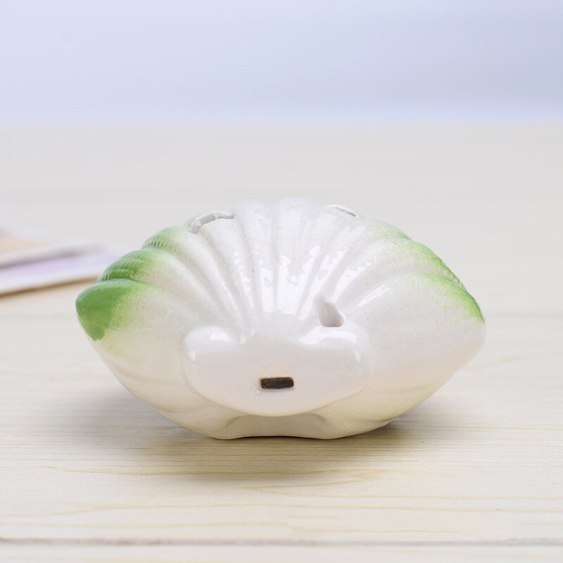 3 Kleuren Ocarina 6 Gat Shell Kleine Ocarina Alto C Tone Beginner Ocarina Toeristische Souvenir Onderwijs Speelgoed Keramische Hanger