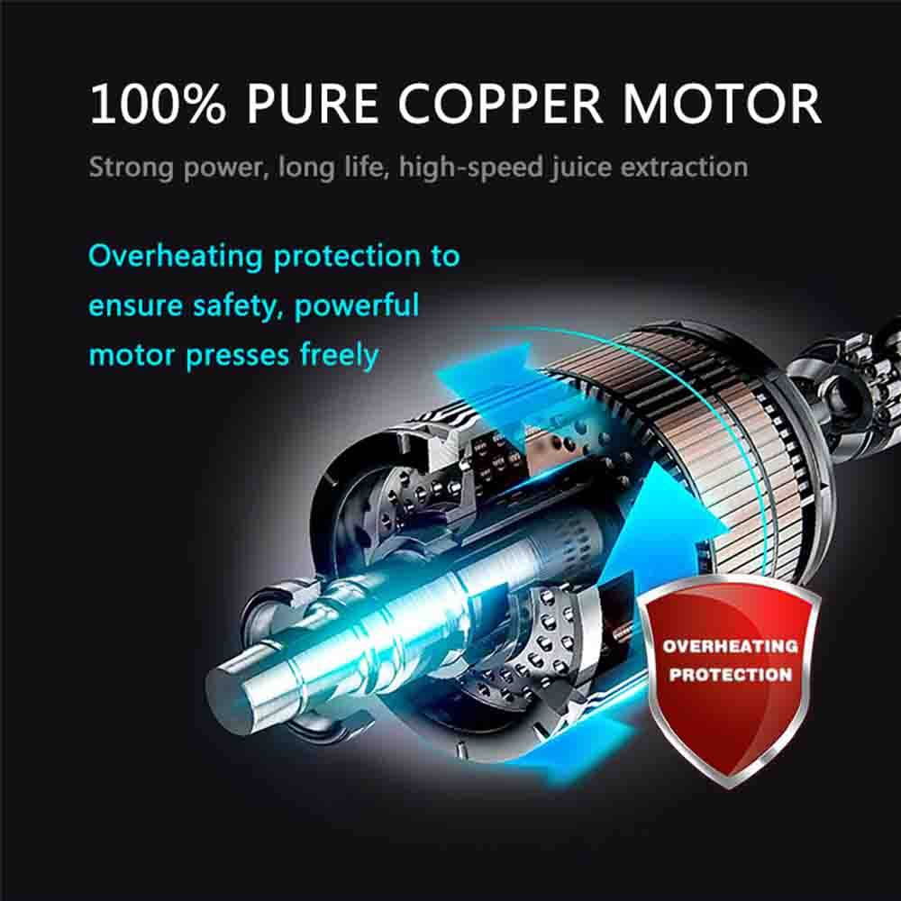 LEEWONG Electric Mini Multi-functional Automatic Portable Blender Household Coffee Grinder Fruit Juicer Blue