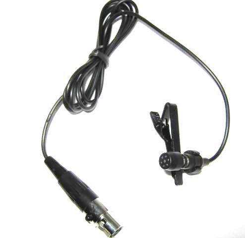Microfono Lavalier - Microfono a Clip da Bavero per Sennheiser, Shure, AKG - Jack 3.5mm, TA4F, TA3F