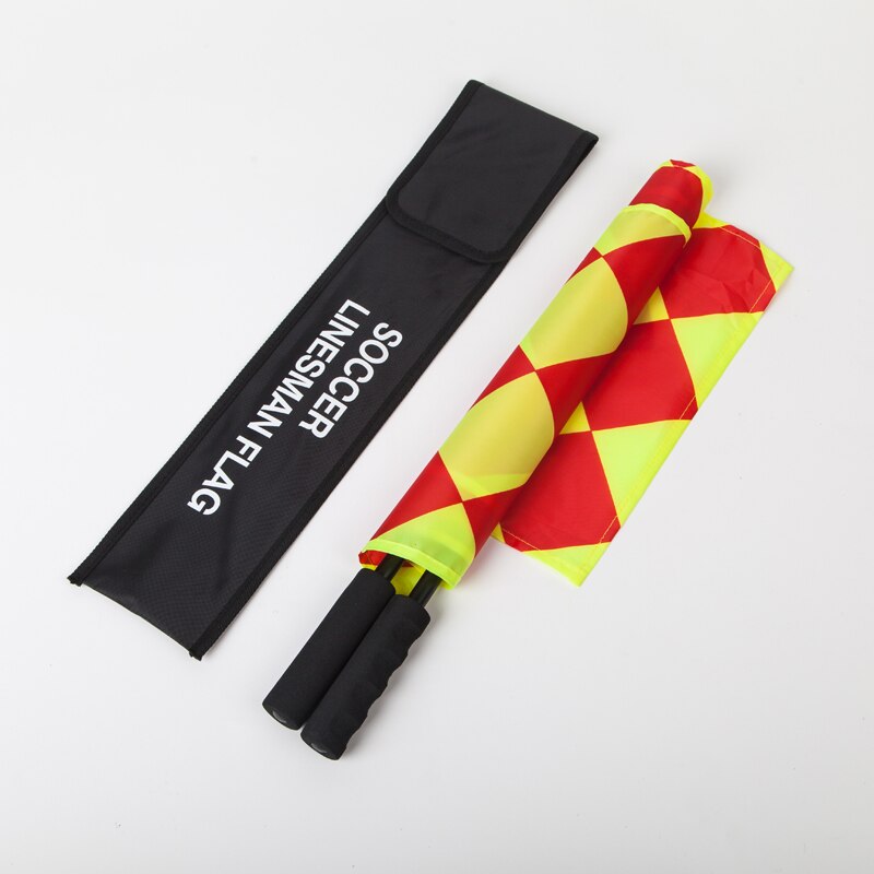 Soccer linesman flags 1 pair Sports Fair Play flag set Football referee flag Soccer referee equipment