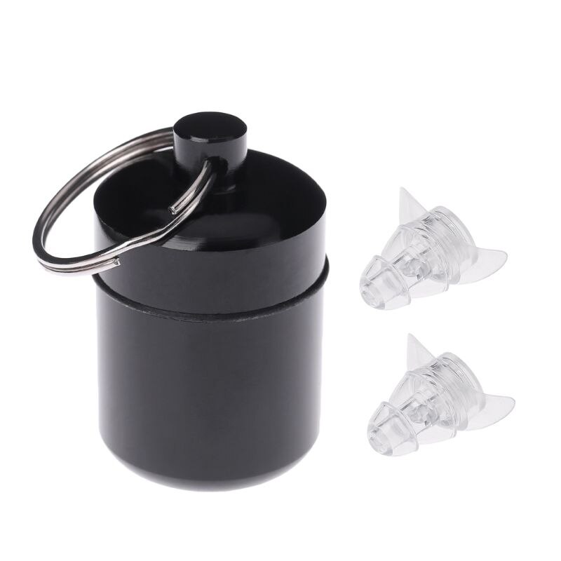 Noise Cancelling Earplugs For Concerts Musician Reusable Silicone Ear plugs Hearing Protection X3UF