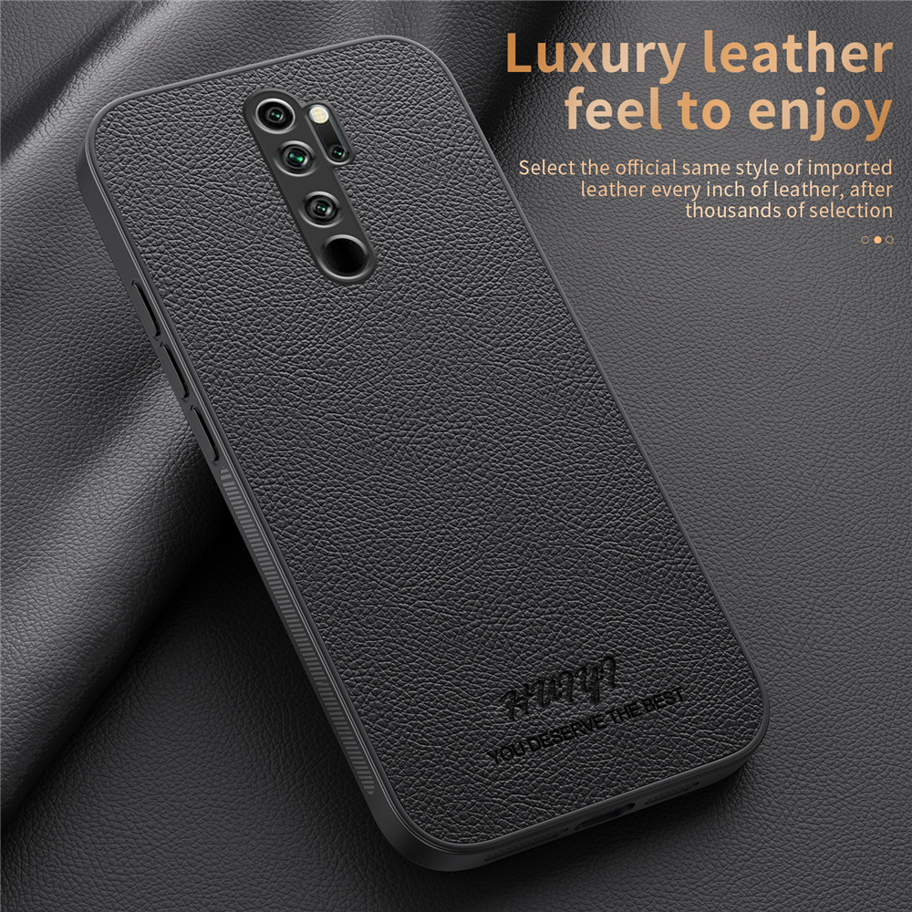 Couverture magnétique à cadre souple en cuir d'affaires de luxe pour Xiaomi Redmi Note 8 Pro Note8 Pro coques de téléphone Capa