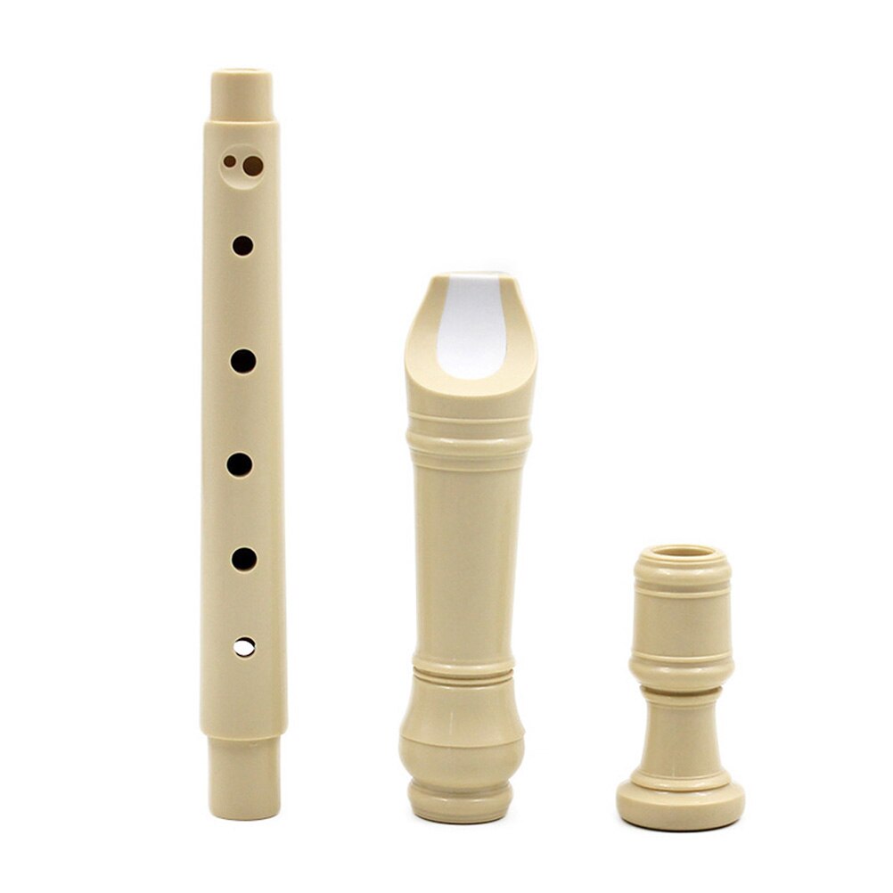 8 Hole ABS Soprano Descant Recorder Flute Music Playing Wind Instruments