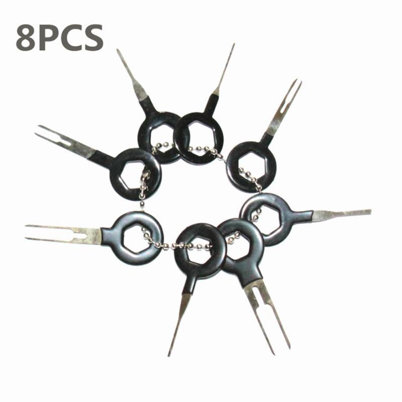 26/36/41/59pcs Car Terminal Removal Kit Wiring Crimp Connector Pin Extractor Puller Terminal Repair Tools