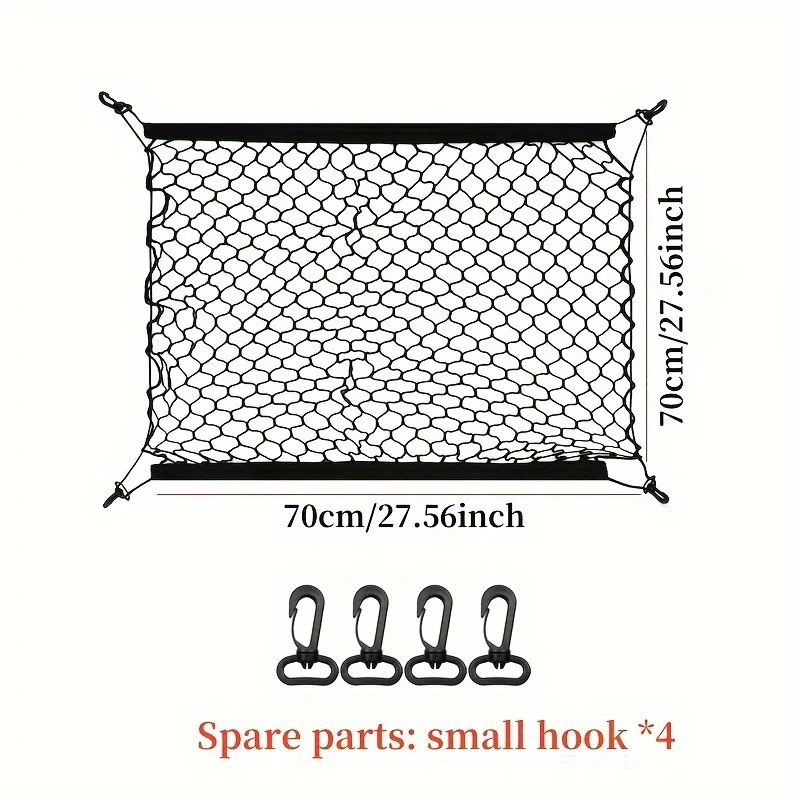 Robuster, zusammenklappbarer Frachtwagen aus strapazierfähigem Nylonnetz, perfekt für Strand, Garten und Reisen mit sicherer Campingausrügestochen: Ursprünglich Titel