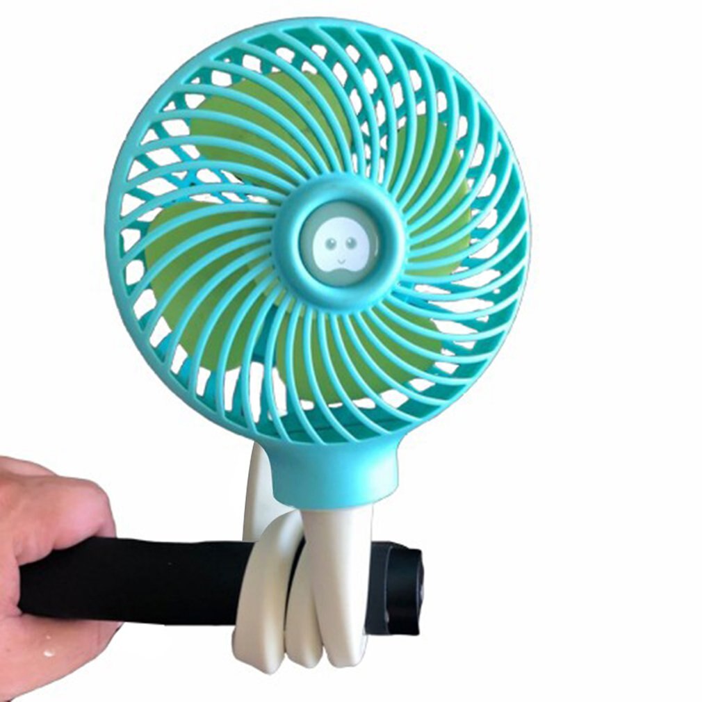 Octopus deformation small mini handheld small fan Portable Mini Fan Handheld Fan Home Office Desk for Household: JD1297802