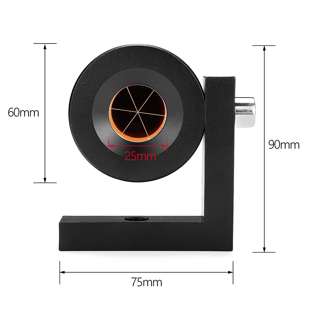 L Bar 90 Degree Monitoring Mini Prism for Total Stations
