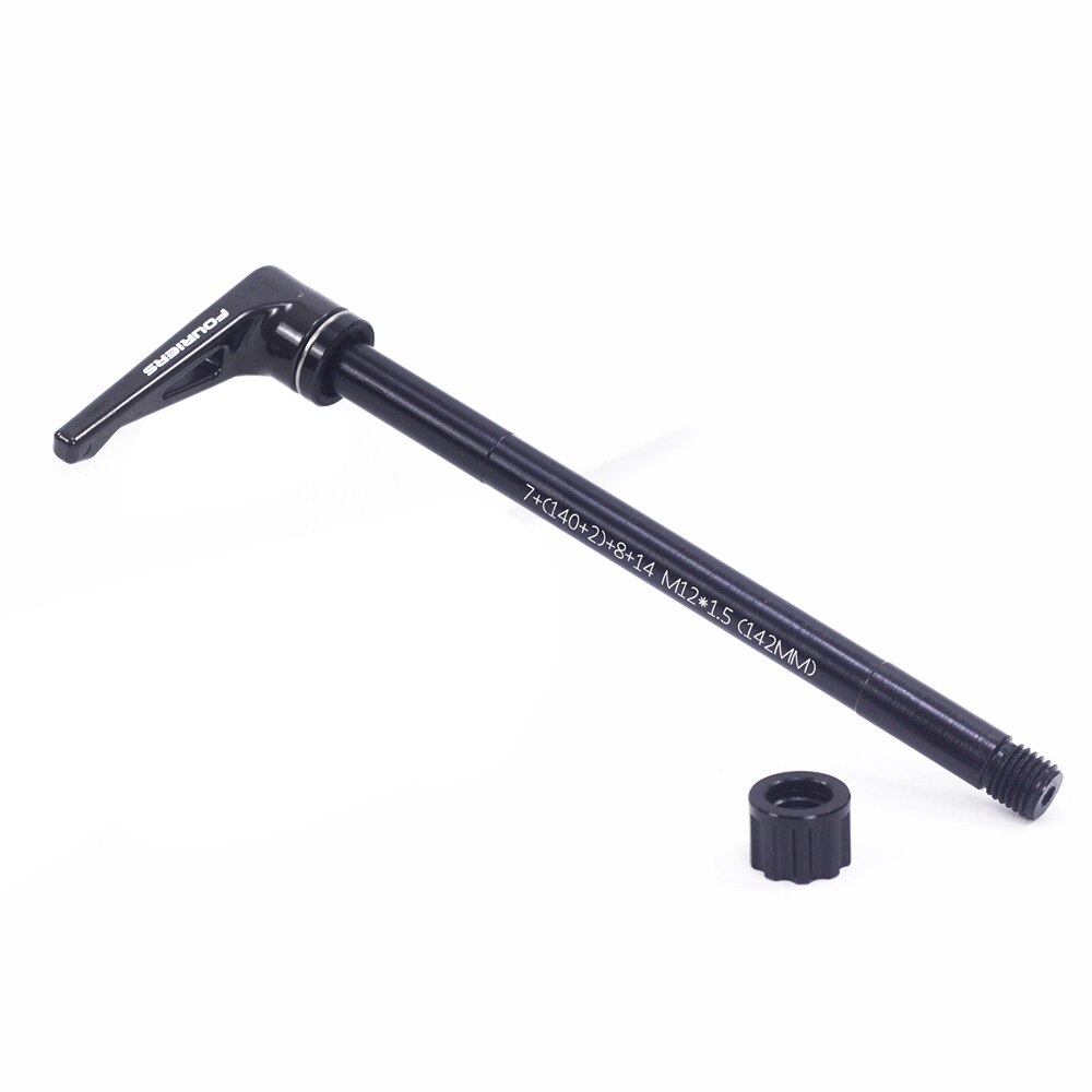 Fouriers-palanca de eje pasante para bicicleta de carretera, M12, 135mm x 1,75mm, 142mm x 1,5mm, para Cyclocross CX, gravilla, eje de cubo de Marco trasero: M12x142mm 1.5
