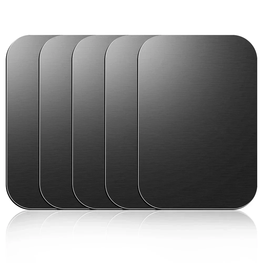 Thin Magnetic Metal Plate For Car Phone Holder Universal Iron Sheet Disk Sticker Tablet Desk Cell Phone Bracket Magnet Stickers: Pink