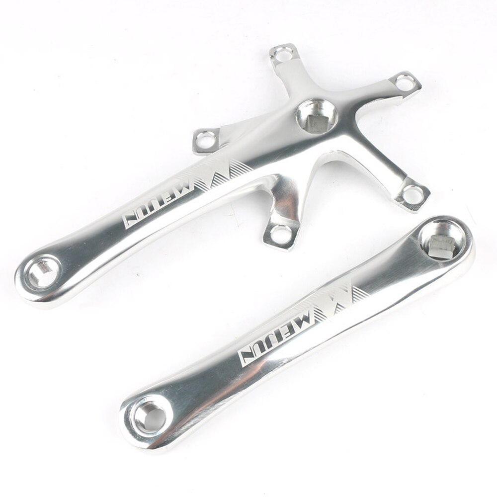 Folding Bike Crank Set Bicycle Bottom Brackets 170MM 130 BCD Foling Bike Crankset Bike Crank Arm with Chainring Bolts