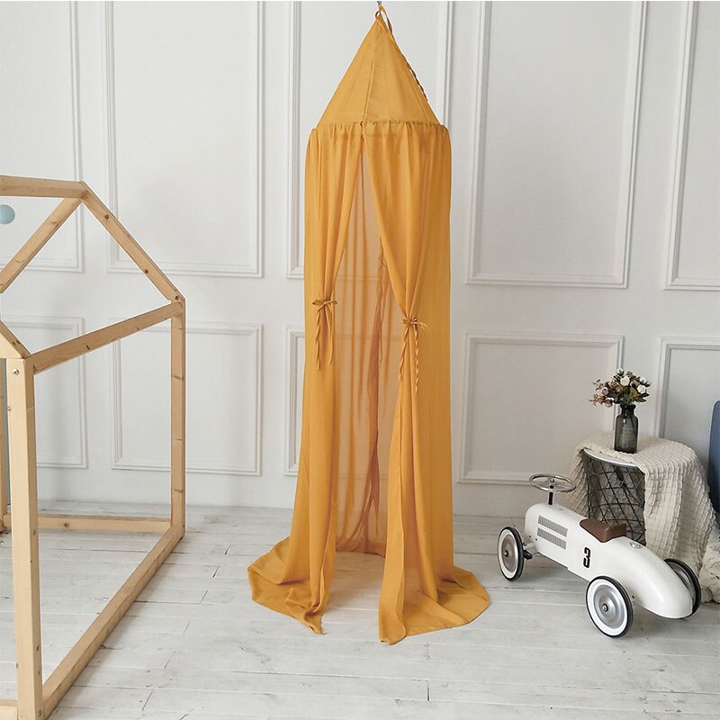 Baby Kids Dream Tent Bed Curtain Hung Dome Mosquito Net Girls Princess Play Tents House Children Room Teepee Decoration Bed Tipi