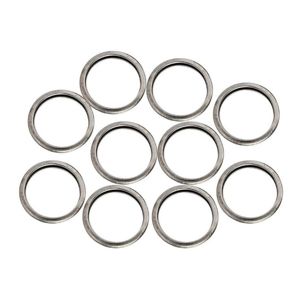 Accessories Gaskets 10pcs Oil Drain Plug Washer For Subaru Impreza Silver