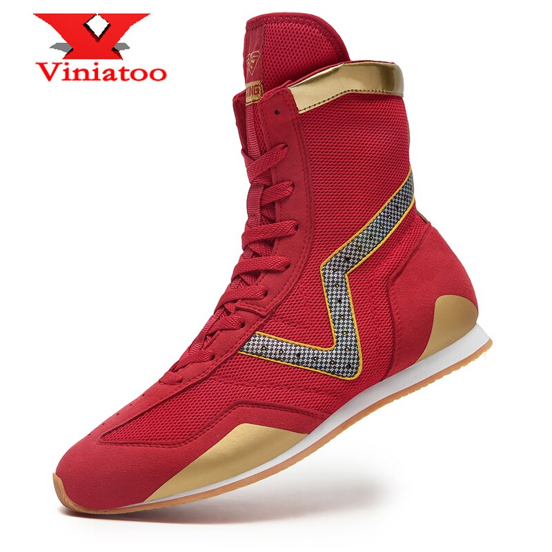Wrestling Shoes Men Big Size 39-48 Anti Slip Boxing Shoes Men Walking Shoes Breathable Mesh Walking Sneakers