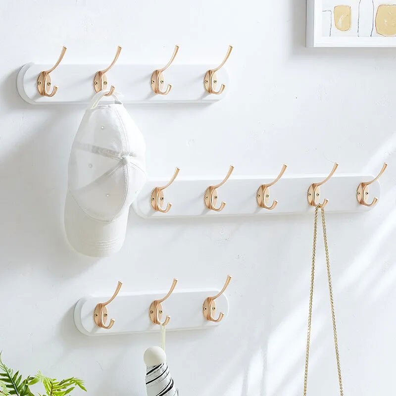 Coat Hook Wall Hanging Clothes Hook Clothes Rack Bedroom Porch Wall Hook Non Perforated Wall Mounted Clothes Hook