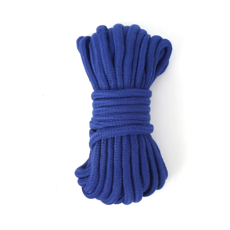 Corde souple colorée pour tours de magie, accessoire de magicien de luxe, 30 pieds, 10m: Bleu