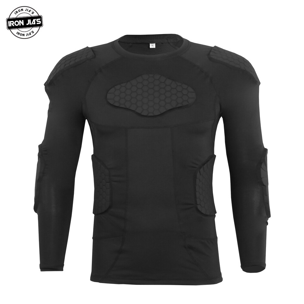 IRON JIA'S-ropa interior de armadura de motocicleta, capa Base anticolisión, para Motocross: L