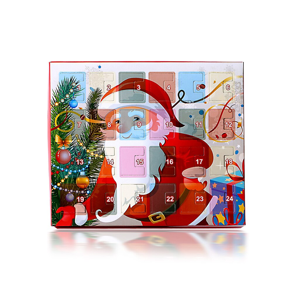 Julesmykker adventskalender for barn gjør-det-selv sjarm armbånd halskjede barn jul bursdagsboks: 1