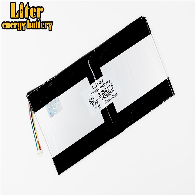 5 thread 3595175 3.7V 8000MAH Tablet battery V919 3G Polymer cell brand