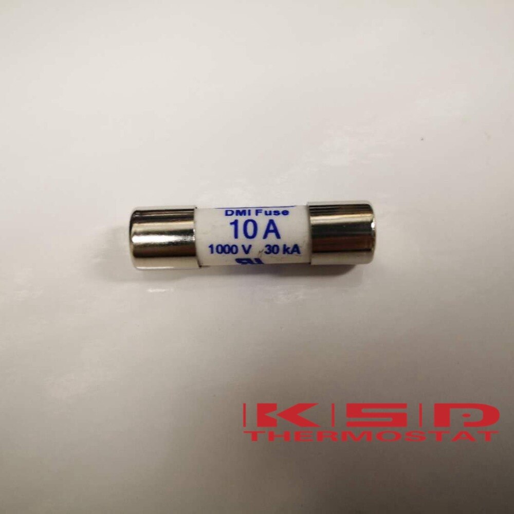 10pcs/lot 1000V DC fuse photo voltaic 10*38MM 10A DC1000V ceramics PV Solar Fuse for Solar Power System Protection