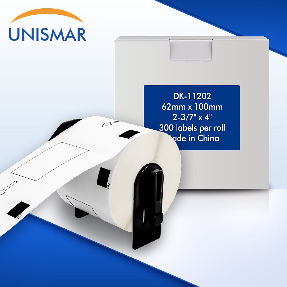 1 Roll for Brother DK-11241 DK-22205 DK-11209 DK-11208 DK-11202 DK-22210 DK-11204 DK-11201 Roll Paper: DK-11202