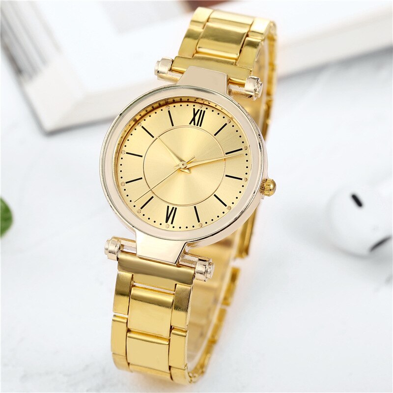 Gold Watch Women Watches Ladies Luxury Steel Women's Bracelet Watches Female Clock Relogio Feminino Montre reloj mujer