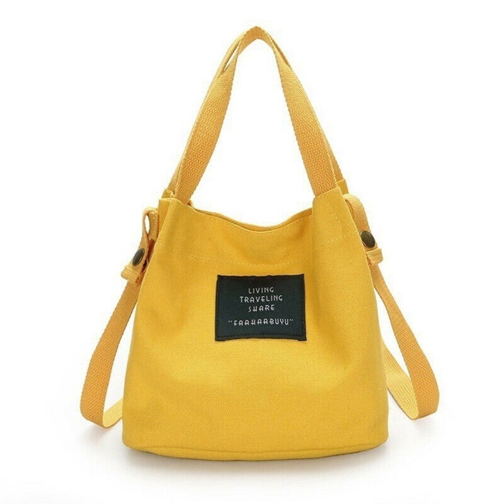 Women's Shoulder Bag Ladies Hasp Messenger Cross Body Satchel Bags Tote Shopping Bags Wallet Satchel Purse Bucket Bag: Yellow