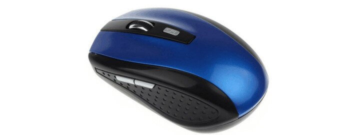 2.4G wireless mouse keyboard and mouse photoelectric 7500 wireless mouse blue and white porcelain mouse wireless