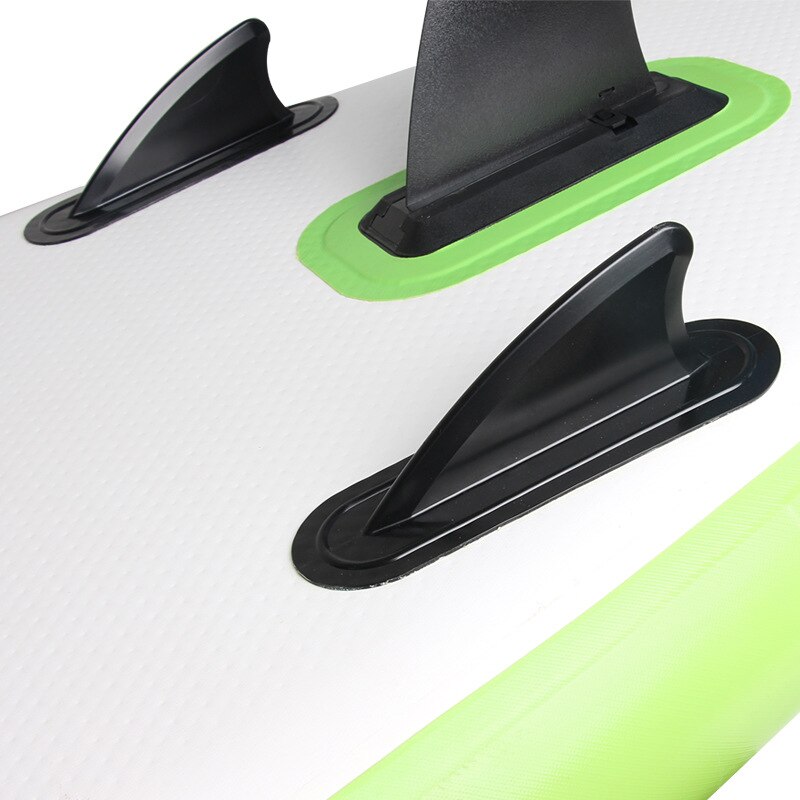 1 Paar Zwarte Pvc Surfplank Side Vinnen Surf Fin Voor Opblaasbare Paddle Board Surf Water Wave Fin Sup Accessoire
