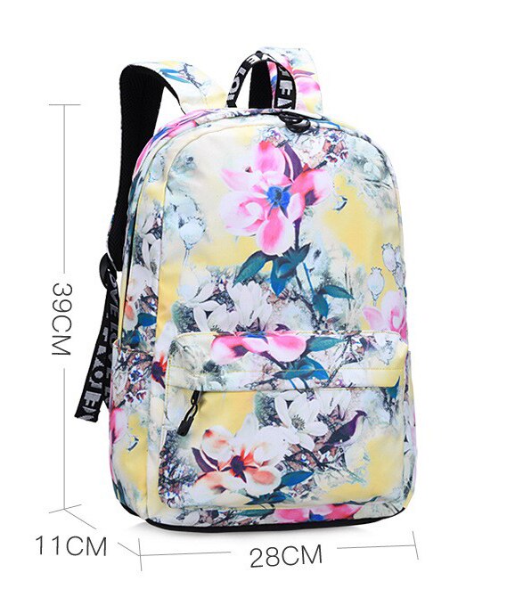 Chuwanglin skolväskor kvinnors ryggsäck unisex skolväskor för tonåringar ryggsäckar ryggsäck resväska mochila escolar  t92005: Liten storlek 4